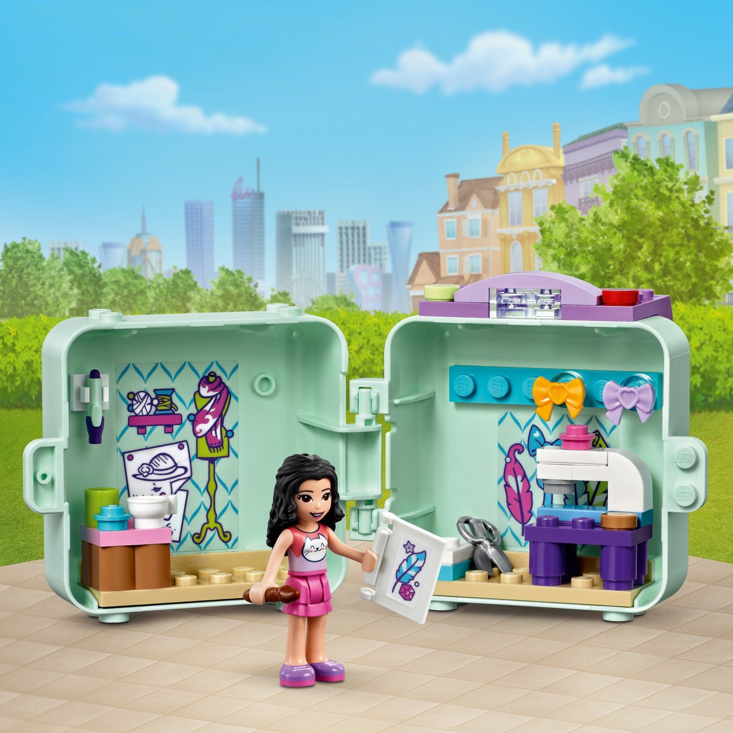 Lego Friends 41668 Модный кубик Эммы