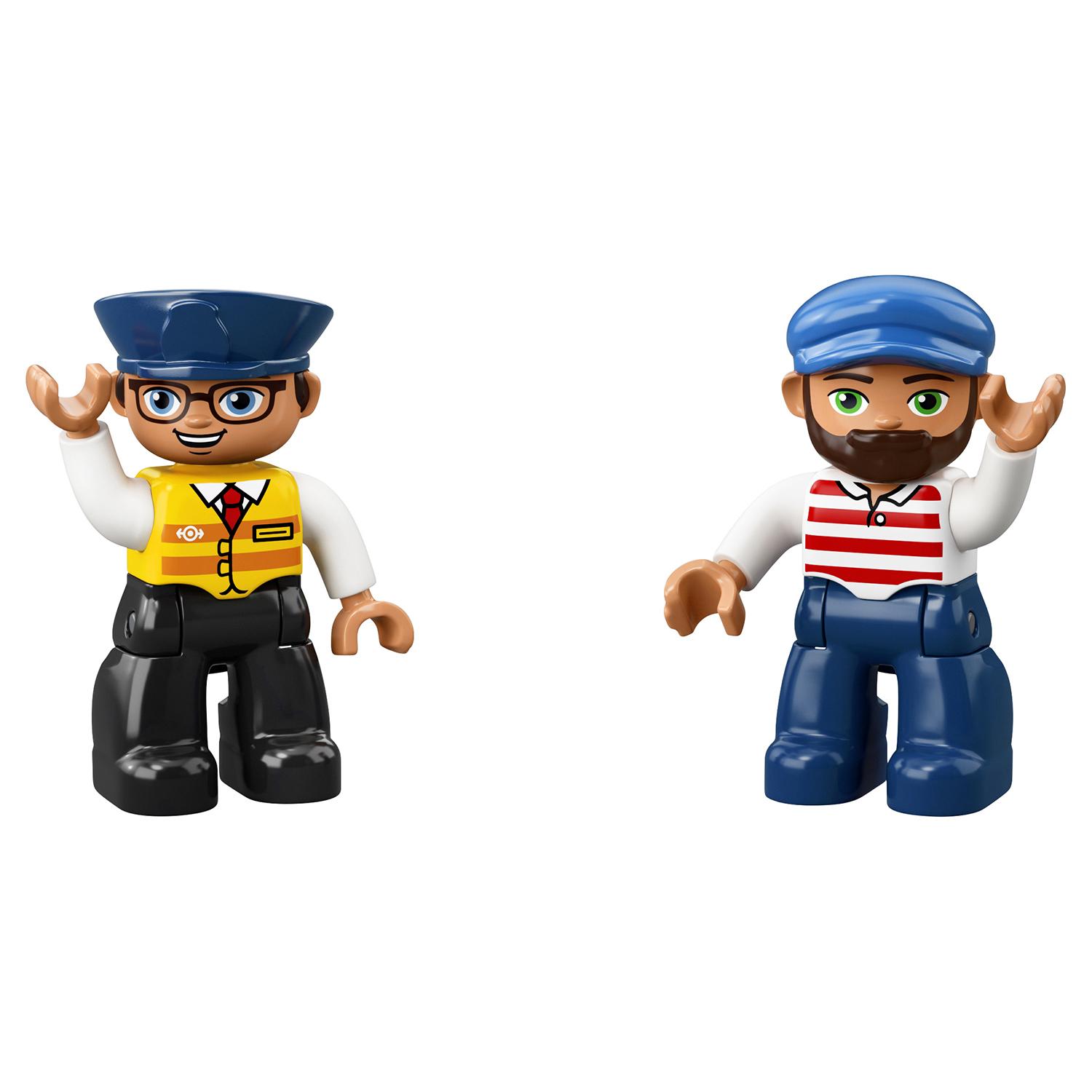 Lego Duplo 10875 Грузовой поезд