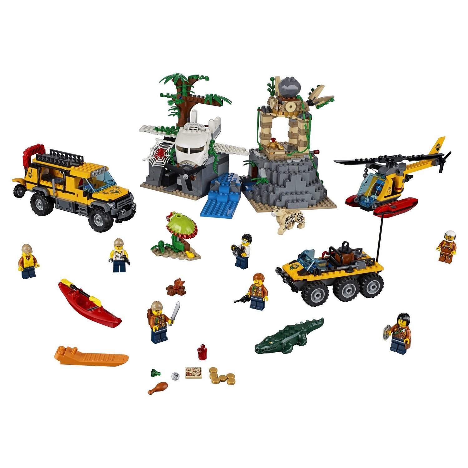 Lego City 60161 База исследователей джунглей