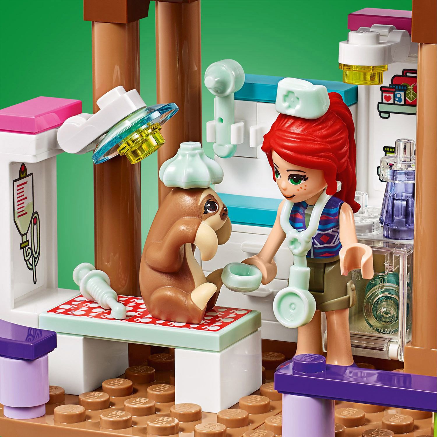 Lego Friends 41424 Джунгли: штаб спасателей