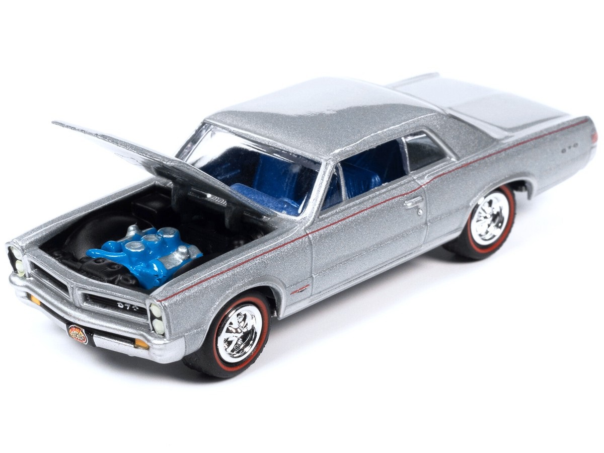 Машинка Johny Lightning 1965 Pontiac GTO Bluemist Slate Poly