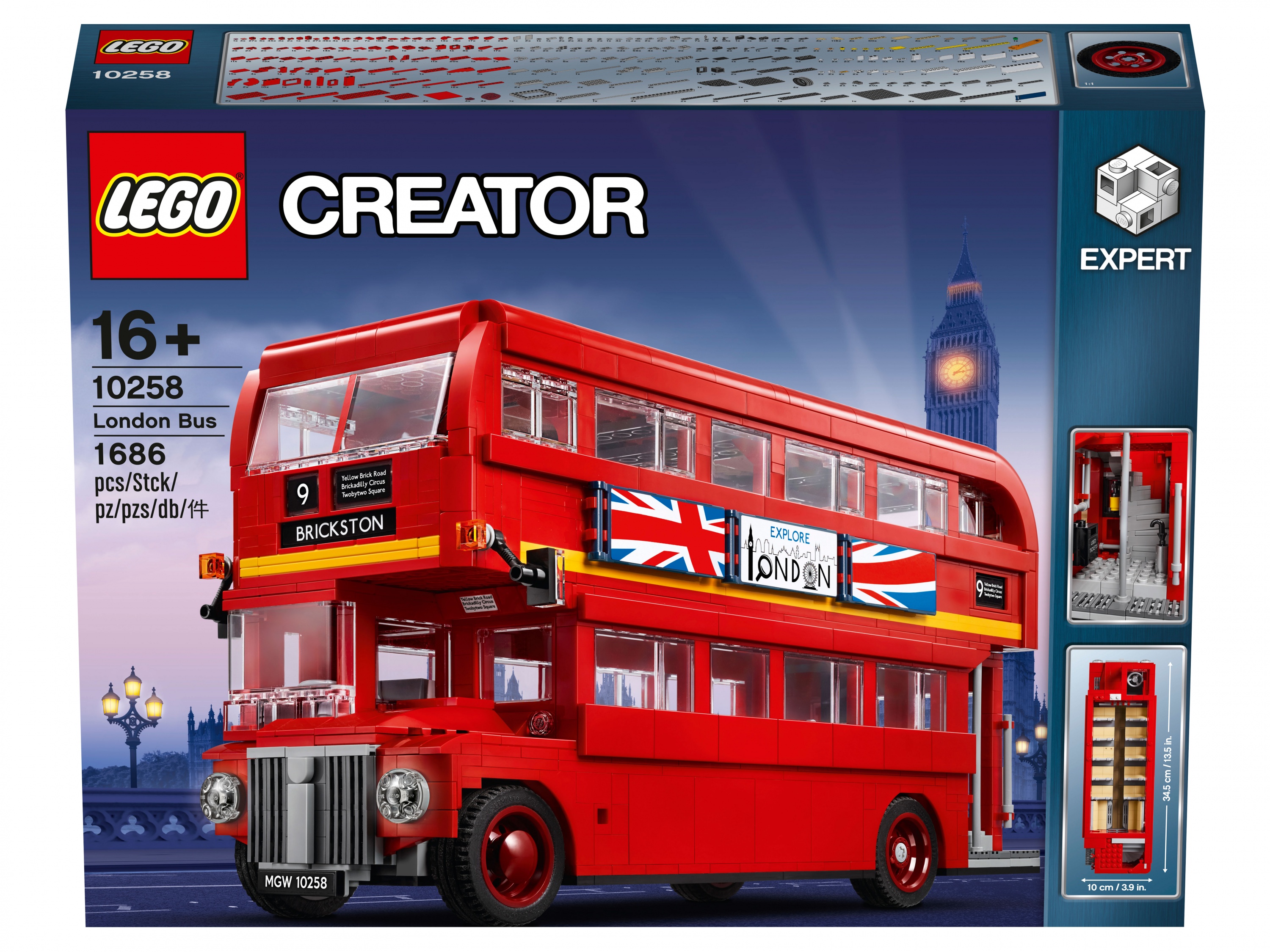 Lego Creator 10258 Лондонский автобус