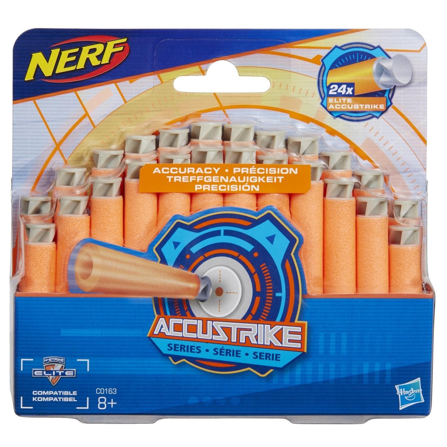 Стрелы Nerf Аккустрайк C0163 24 стрелы
