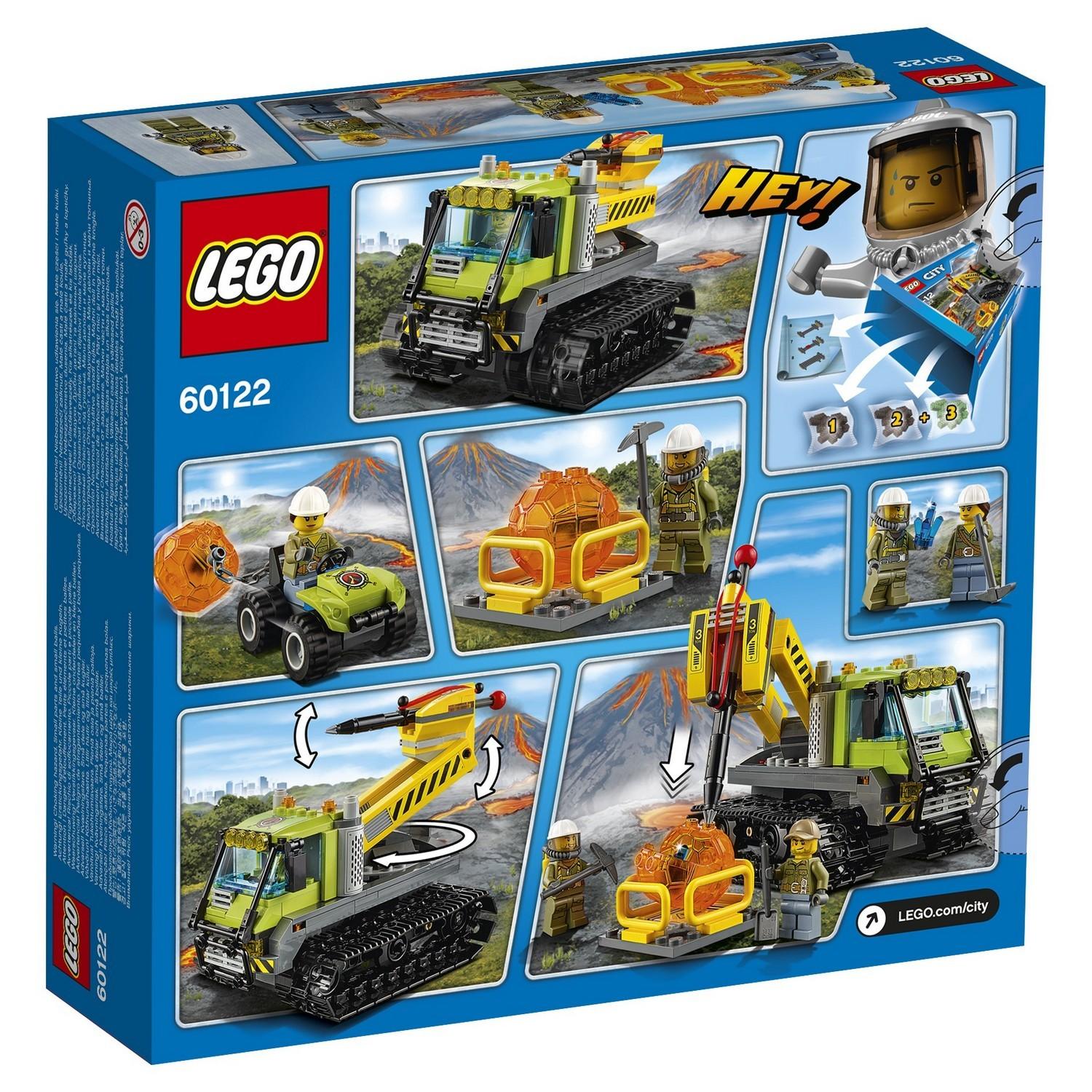 Lego City 60122 Вездеход исследователей вулканов