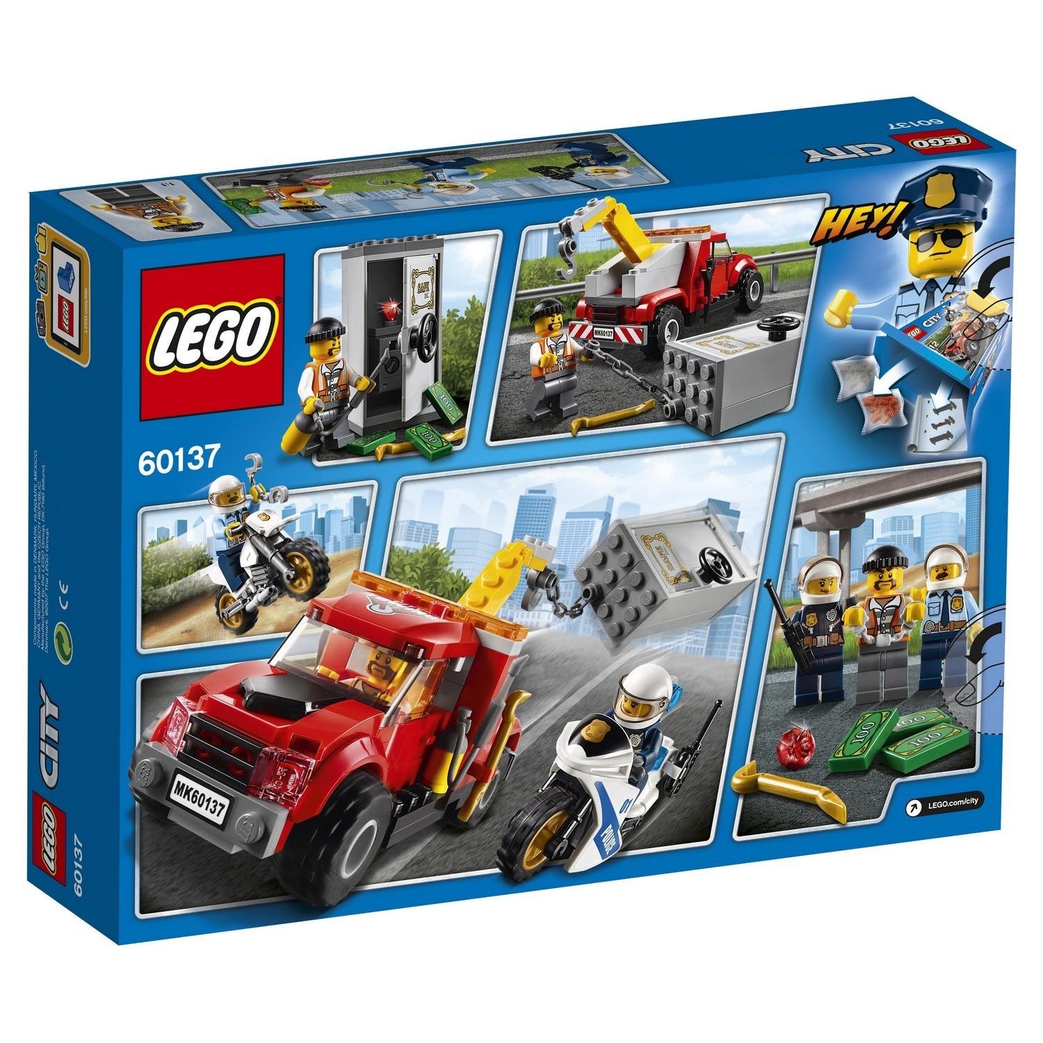 Lego City 60137 Побег на буксировщике