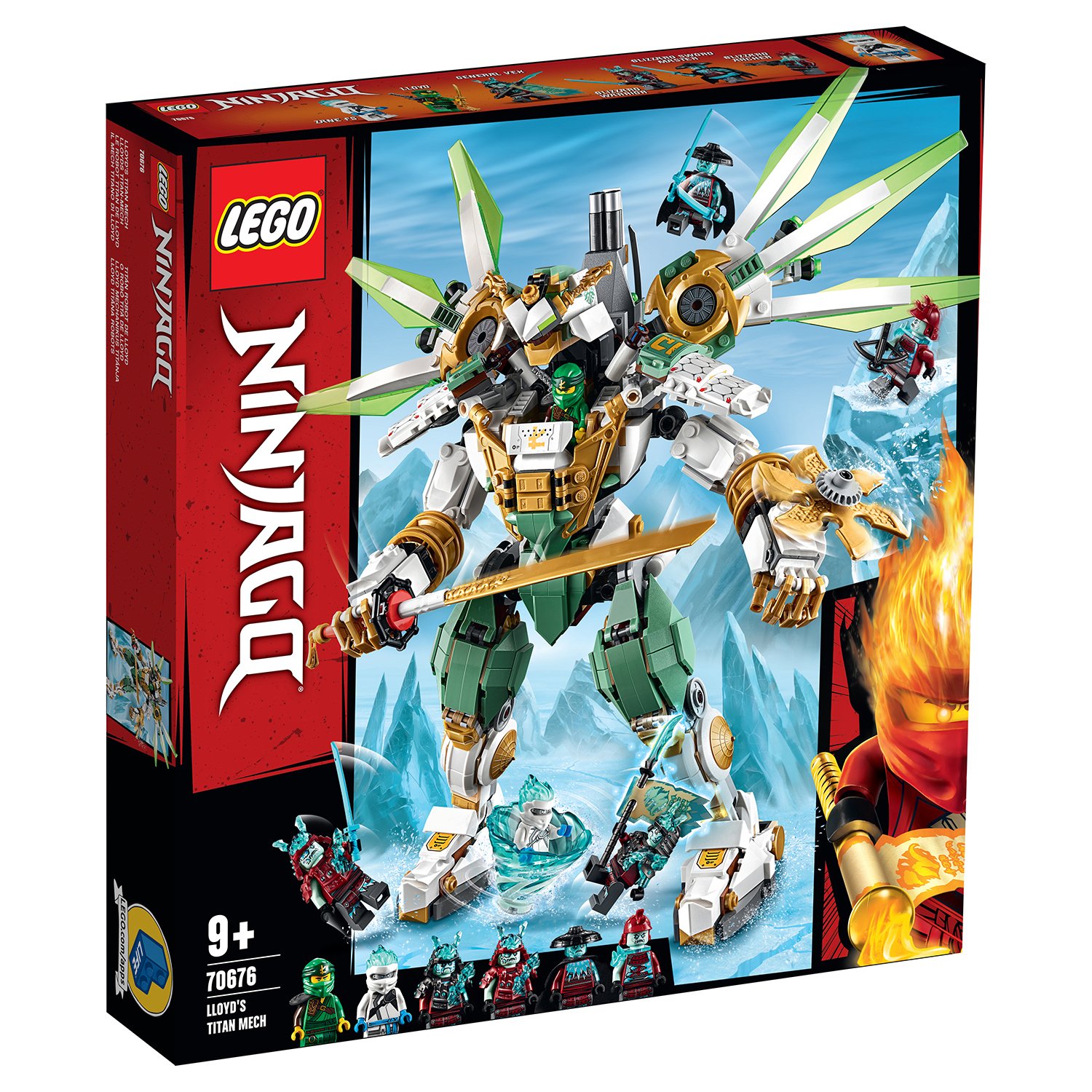 Lego Ninjago 70676 Механический Титан Ллойда