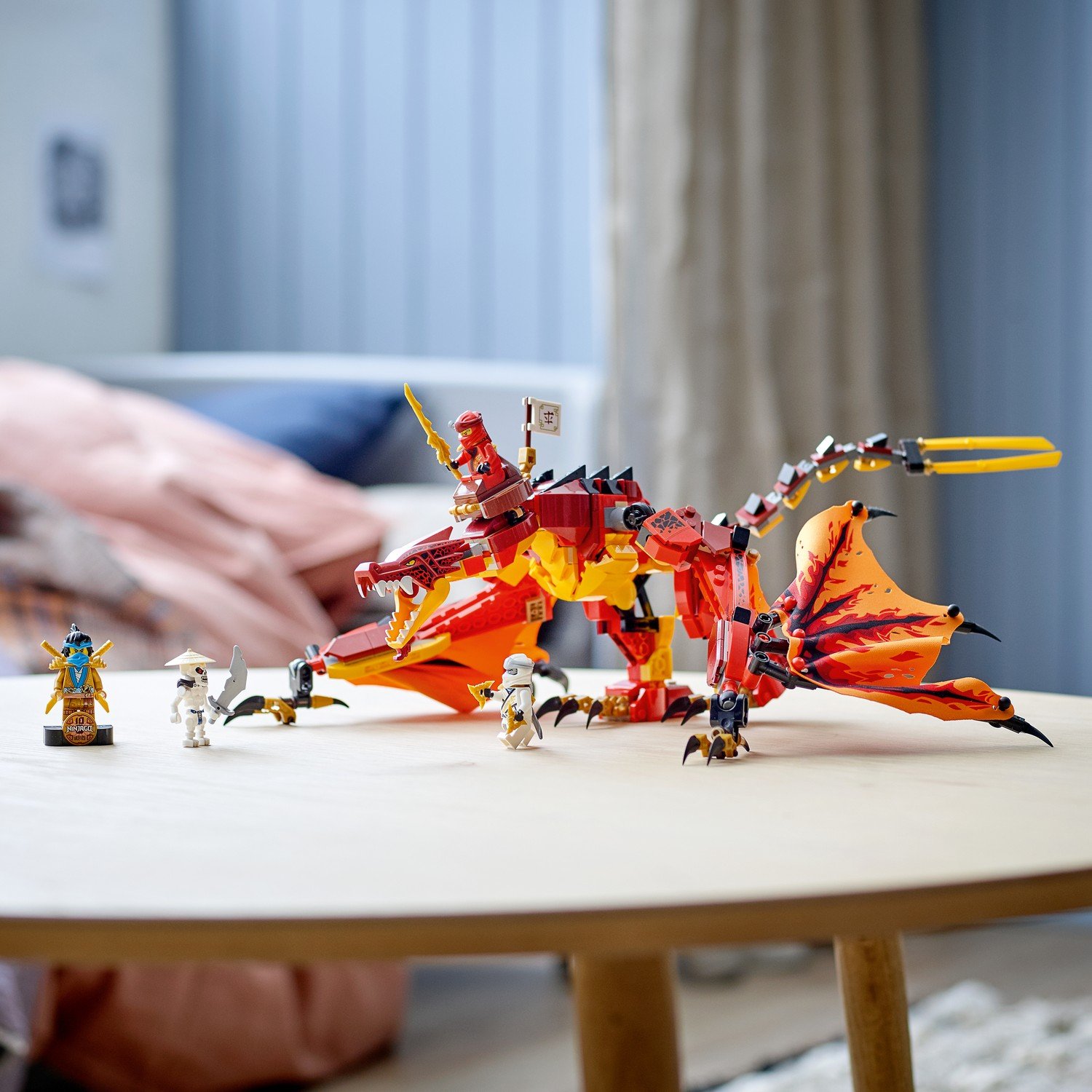 Lego Ninjago 71753 Атака огненного дракона