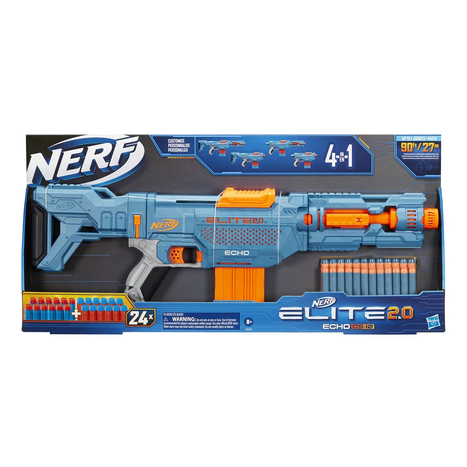 Бластер Nerf Elite 2.0 E9533 Эхо