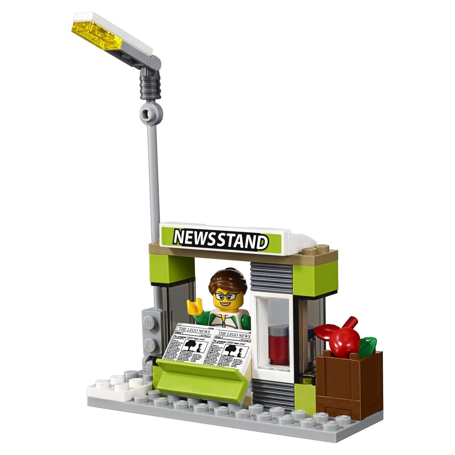 Lego City 60154 Автобусная остановка
