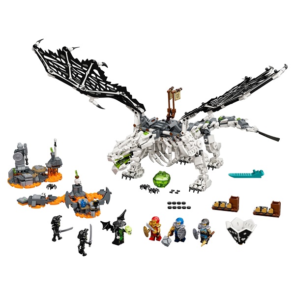 Lego Ninjago 71721 Дракон чародея-скелета