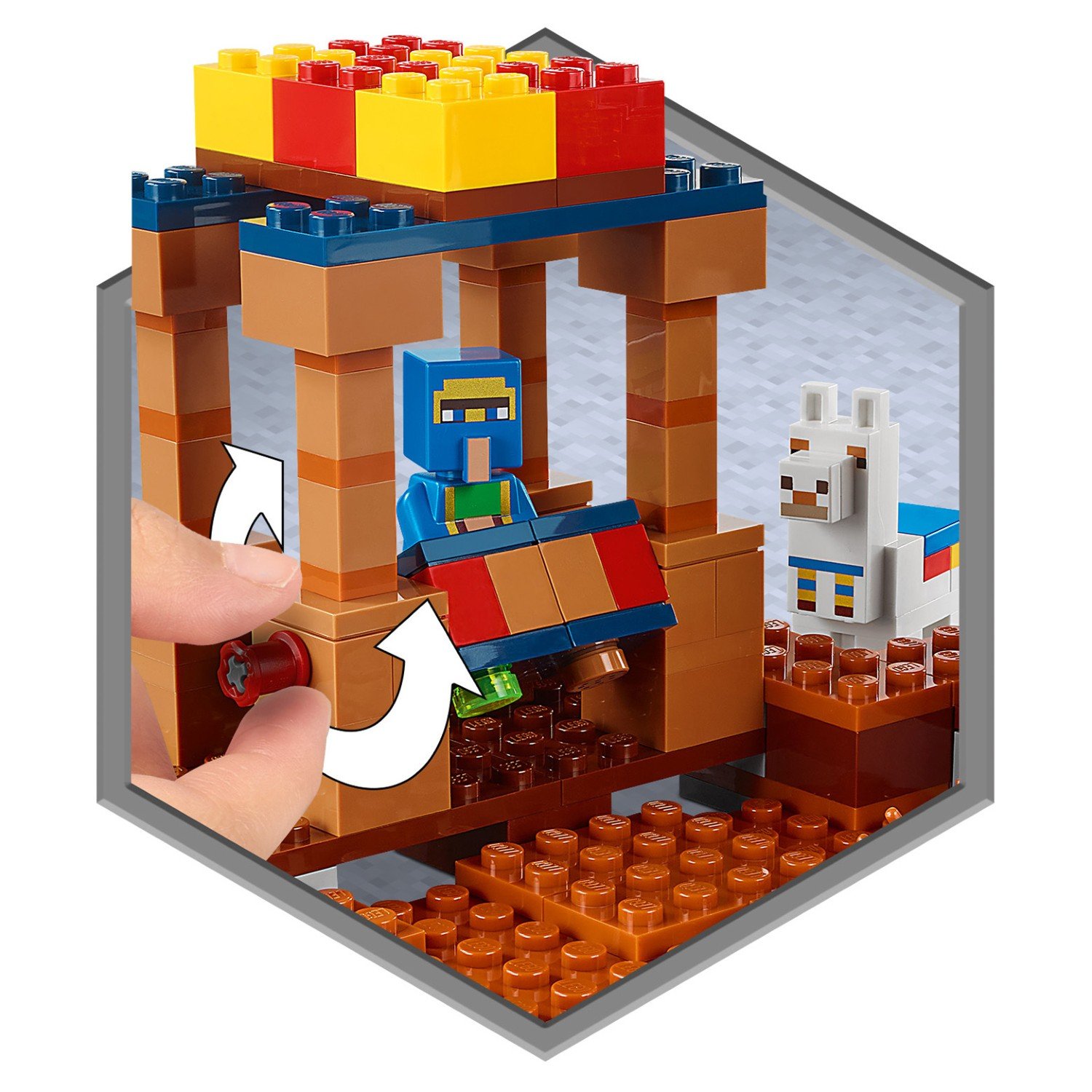 Lego Minecraft 21167 Торговый пост