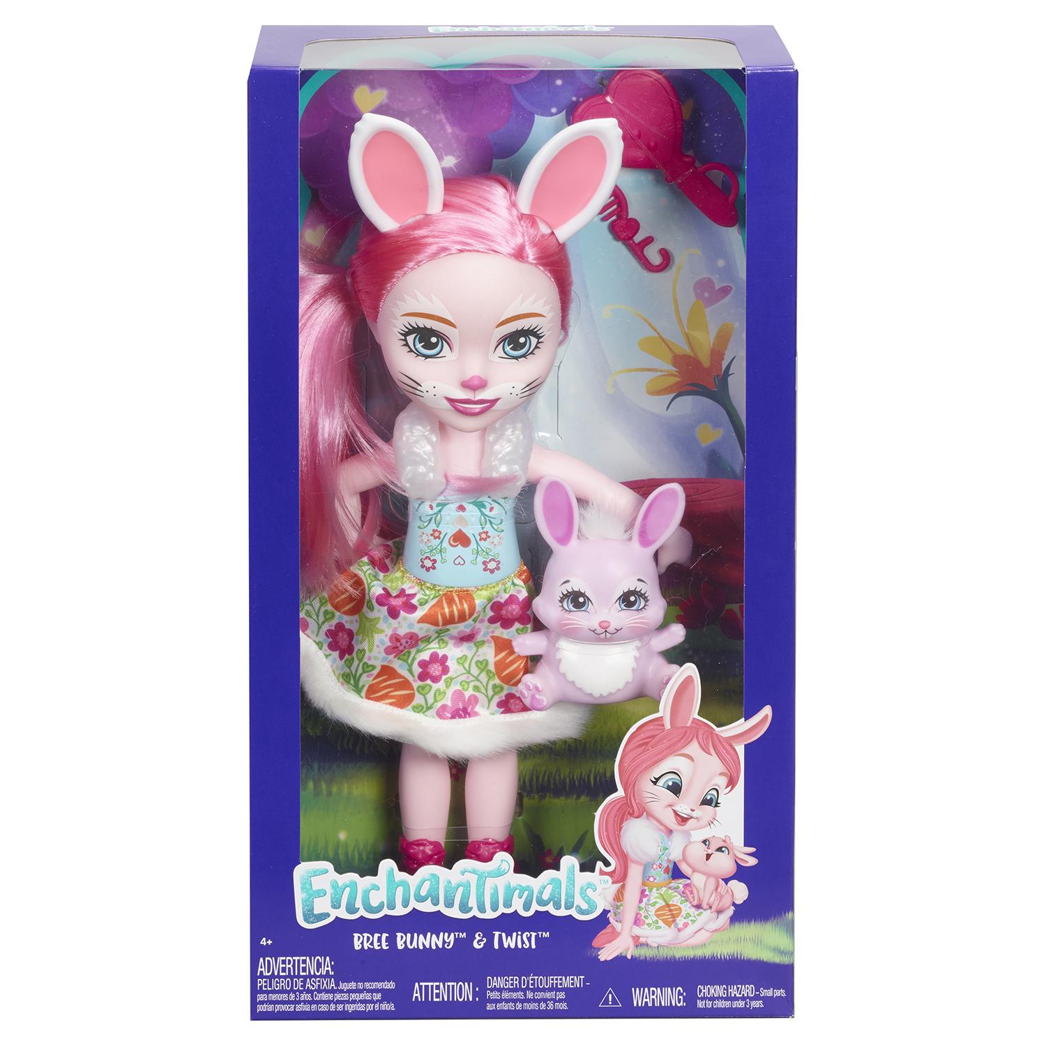 Кукла с питомцем Enchantimals FRH52 Бри Кроля, 31 см