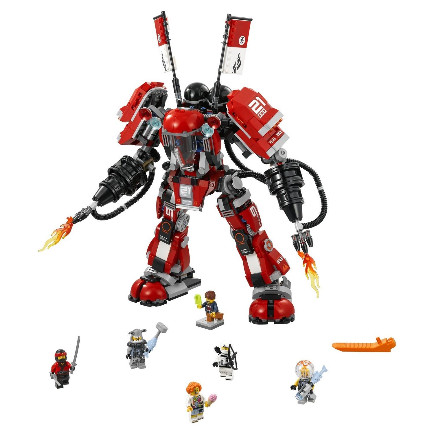 Lego Ninjago 70615 Огненный робот Кая
