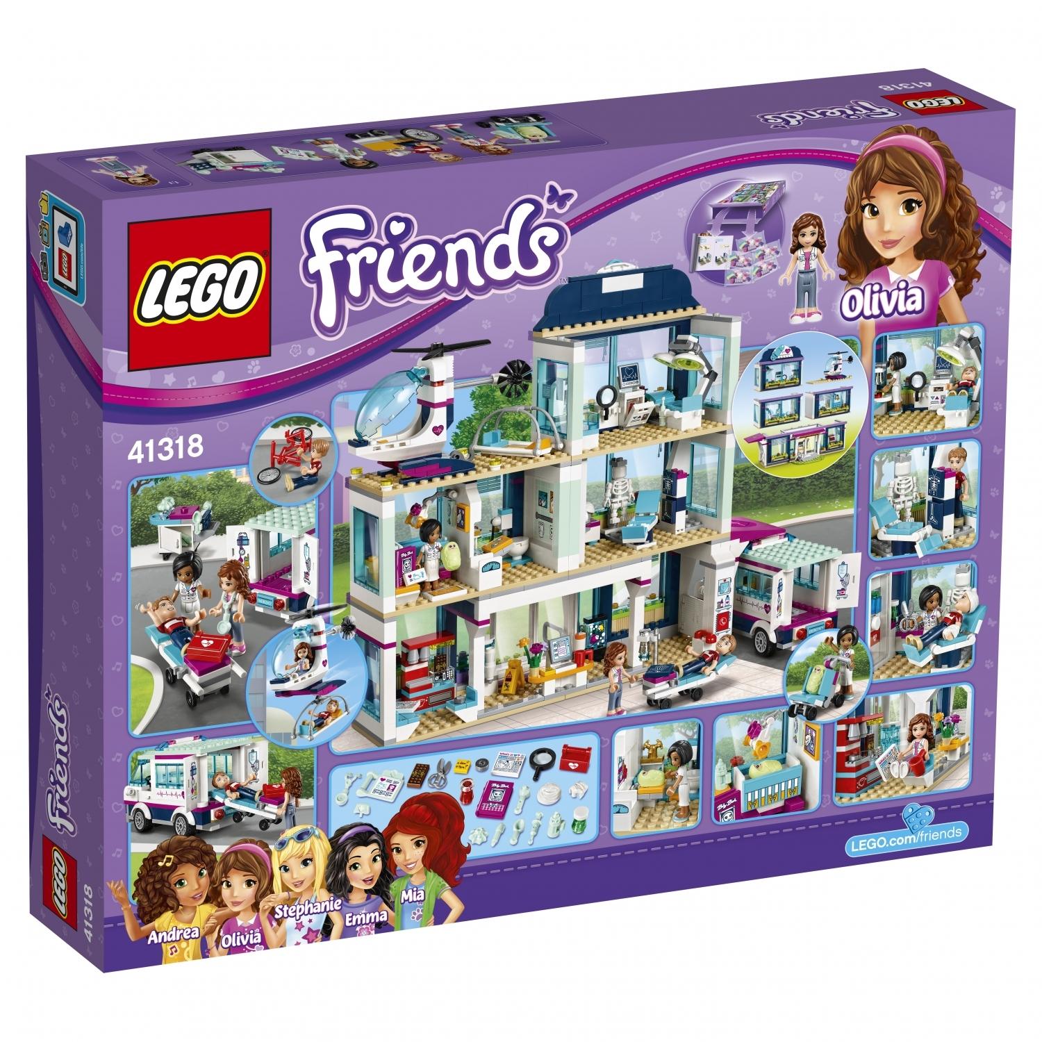 Lego Friends 41318 Клиника Хартлейк-Сити