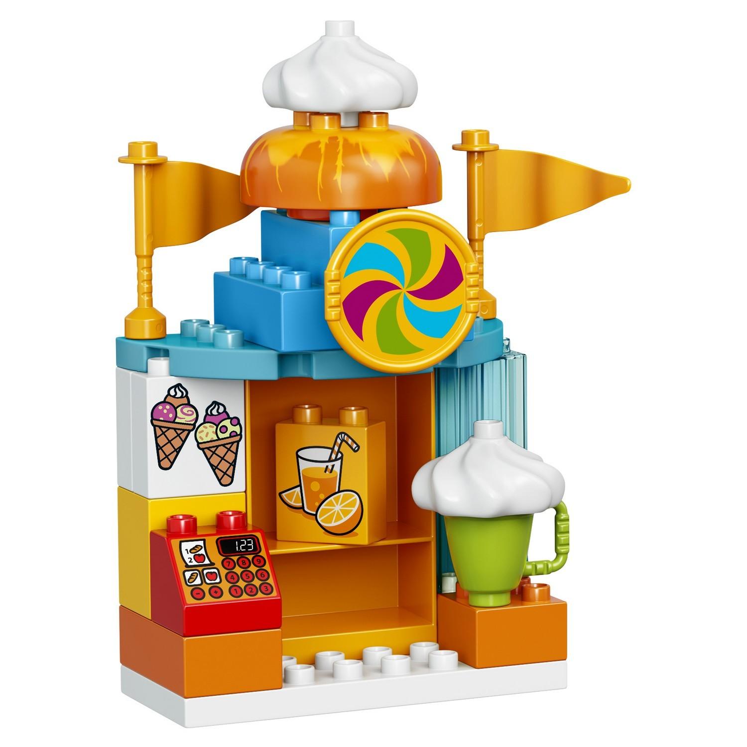Lego Duplo 10840 Большой парк аттракционов