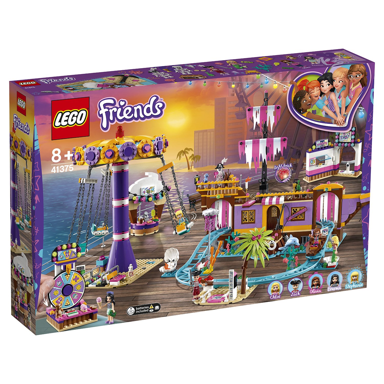 Lego Friends 41375 Прибрежный парк развлечений