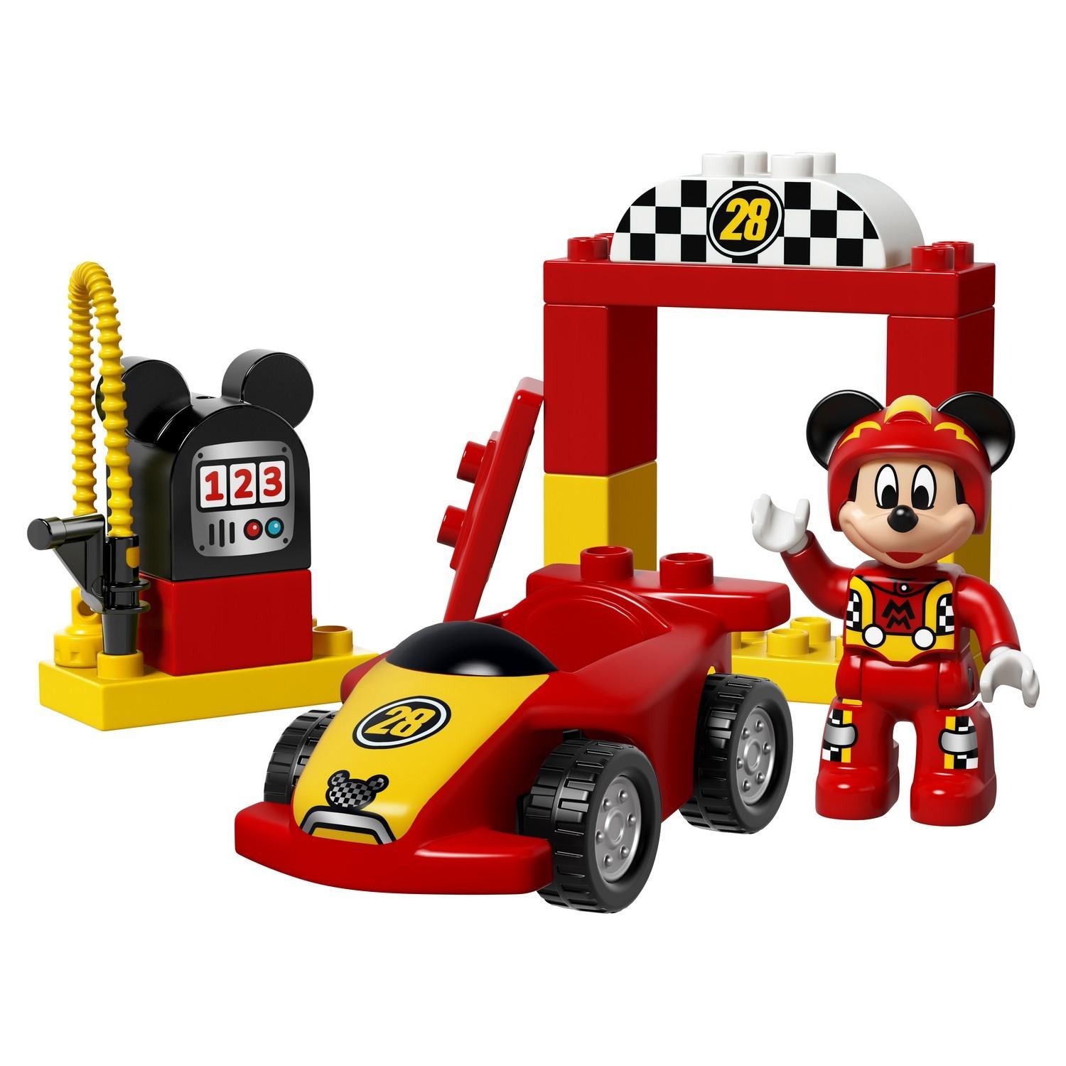 Lego Duplo 10843 Гоночная машина Микки