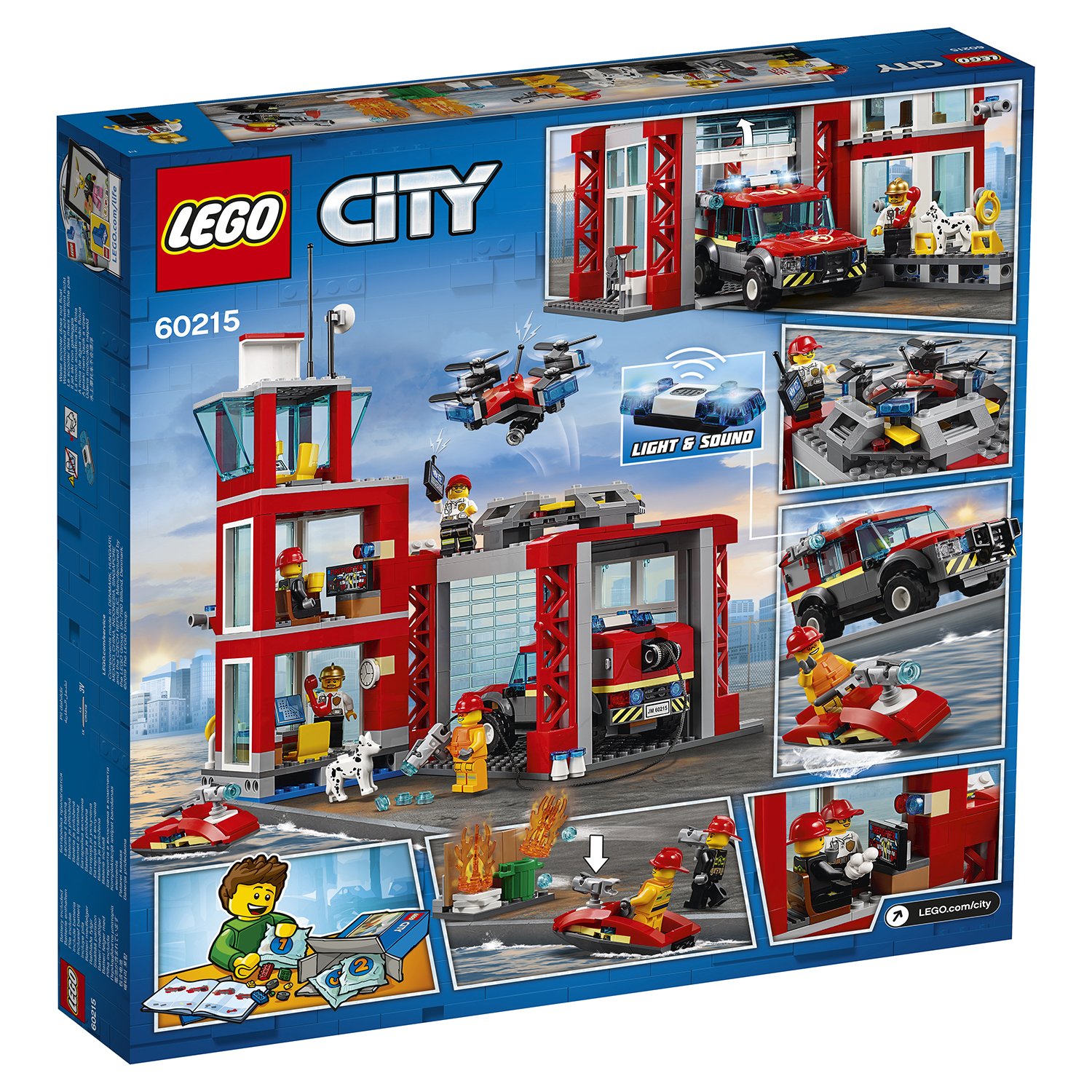 Lego City 60215 Пожарное депо