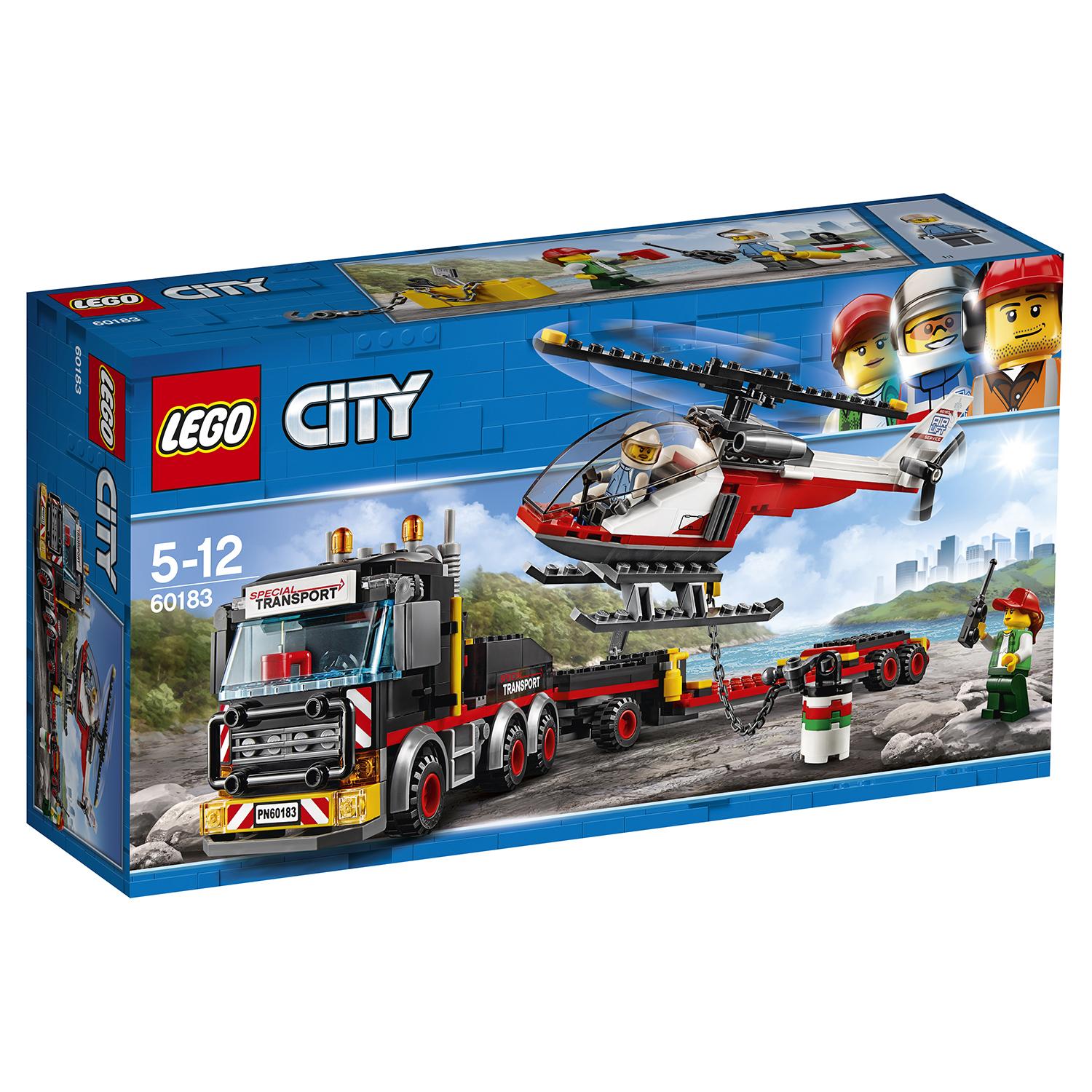 Lego City 60183 Перевозчик вертолета