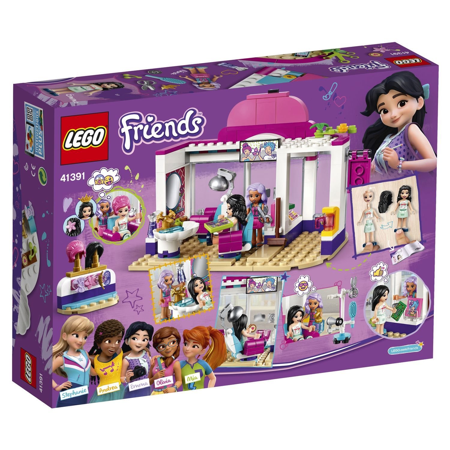 Lego Friends 41391 Парикмахерская Хартлейк Сити