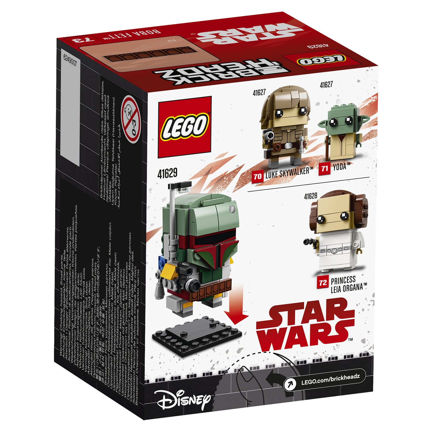 Lego BrickHeadz 41629 Боба Фетт