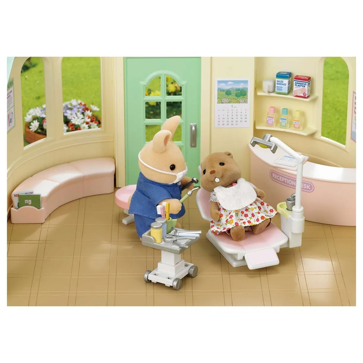 Набор Sylvanian Families 5095 Кролик-стоматолог