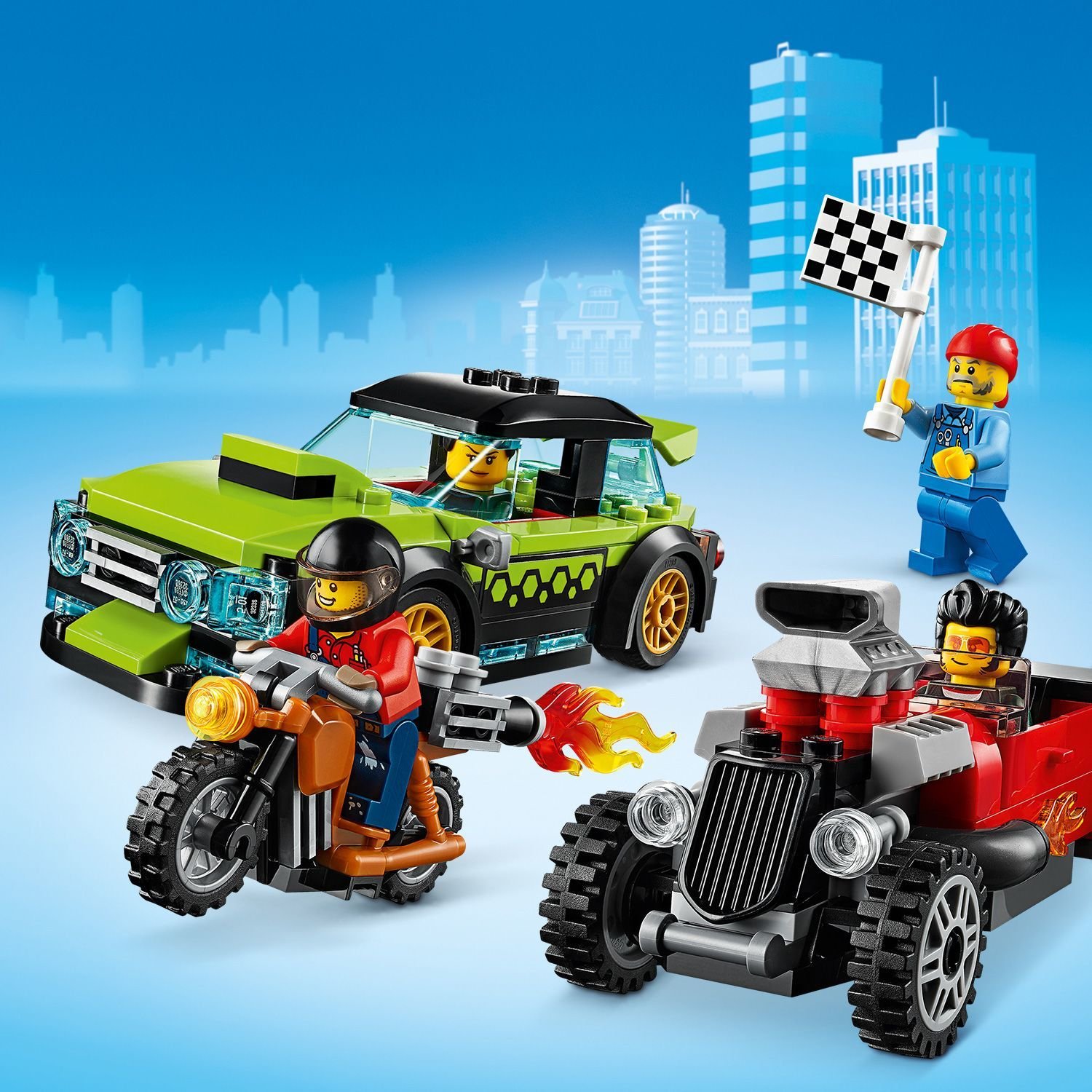 Lego City 60258 Тюнинг-мастерская