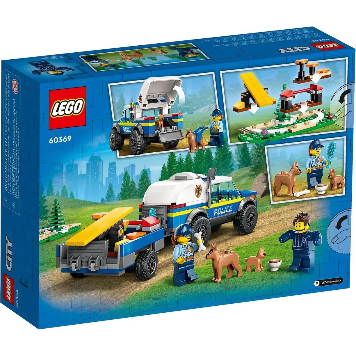 Lego City 60369 Дрессировка полицеских собак