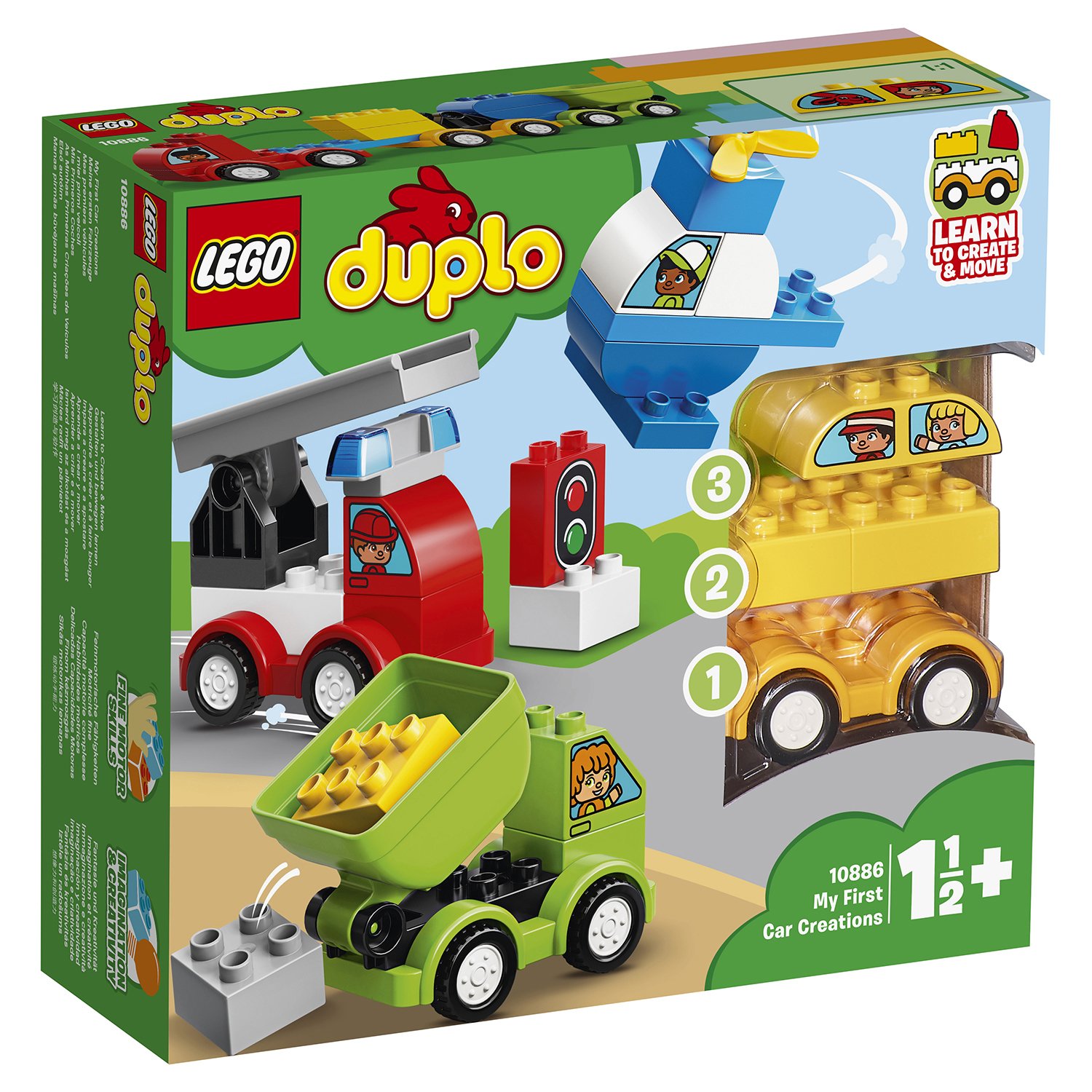 Lego Duplo 10886 Мои первые машинки