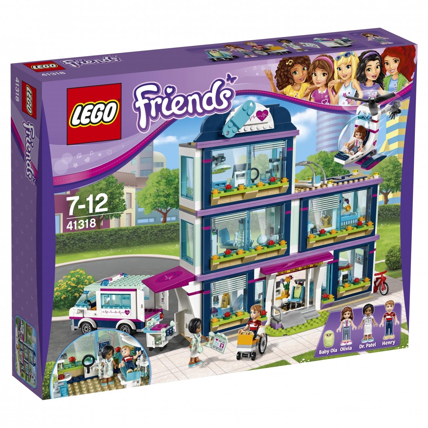 Lego Friends 41318 Клиника Хартлейк-Сити