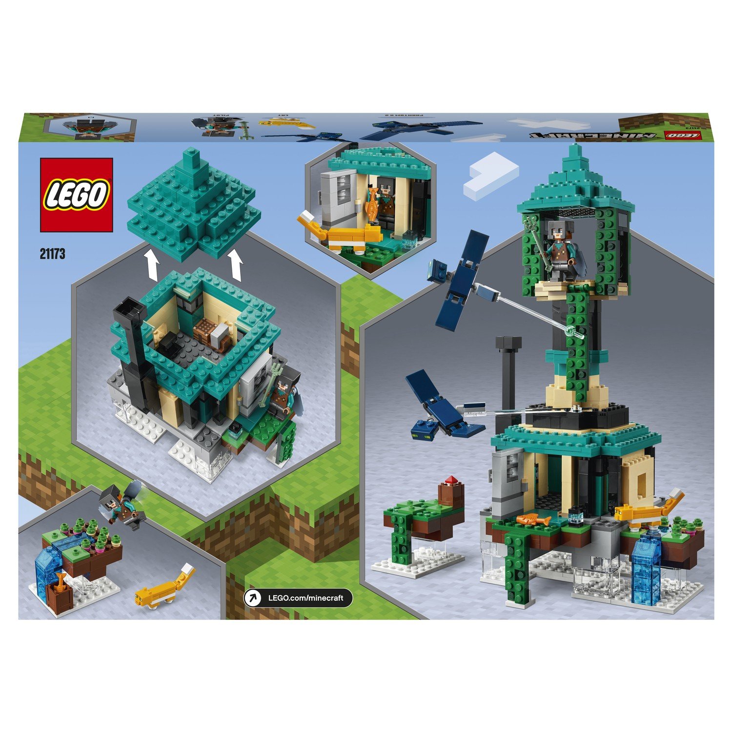 Lego Minecraft 21173 Небесная башня
