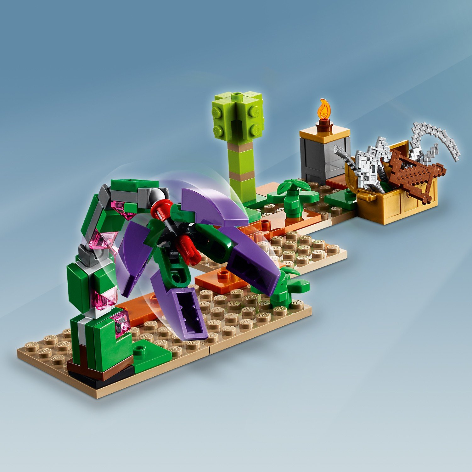 Lego Minecraft 21176 Мерзость из джунглей