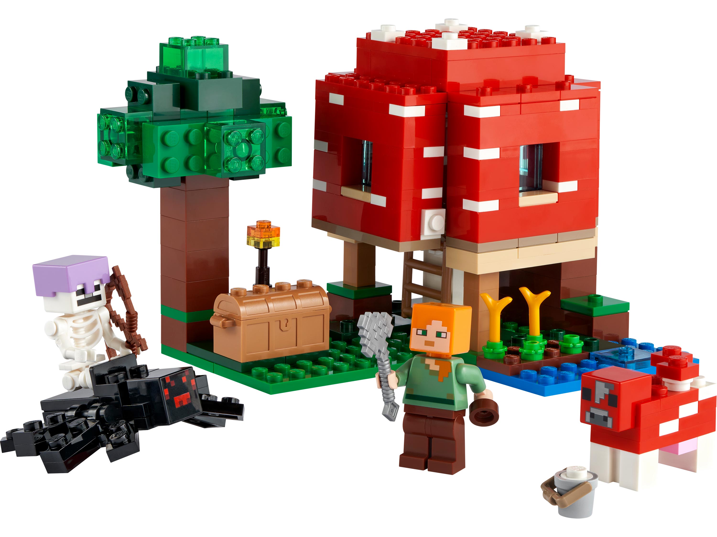 Lego Minecraft 21179 Грибной дом