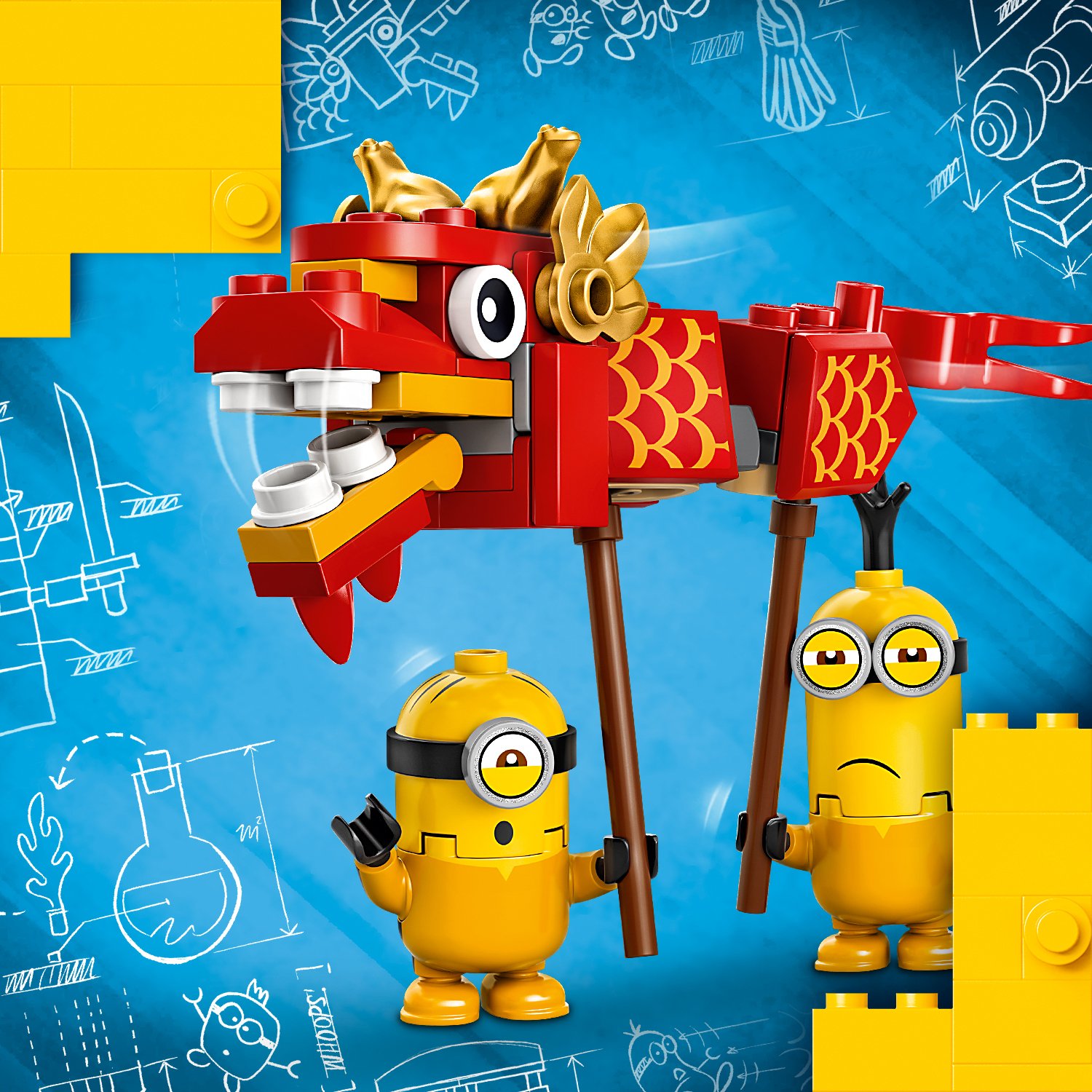 Lego Minions 75550 Бойцы кунг-фу