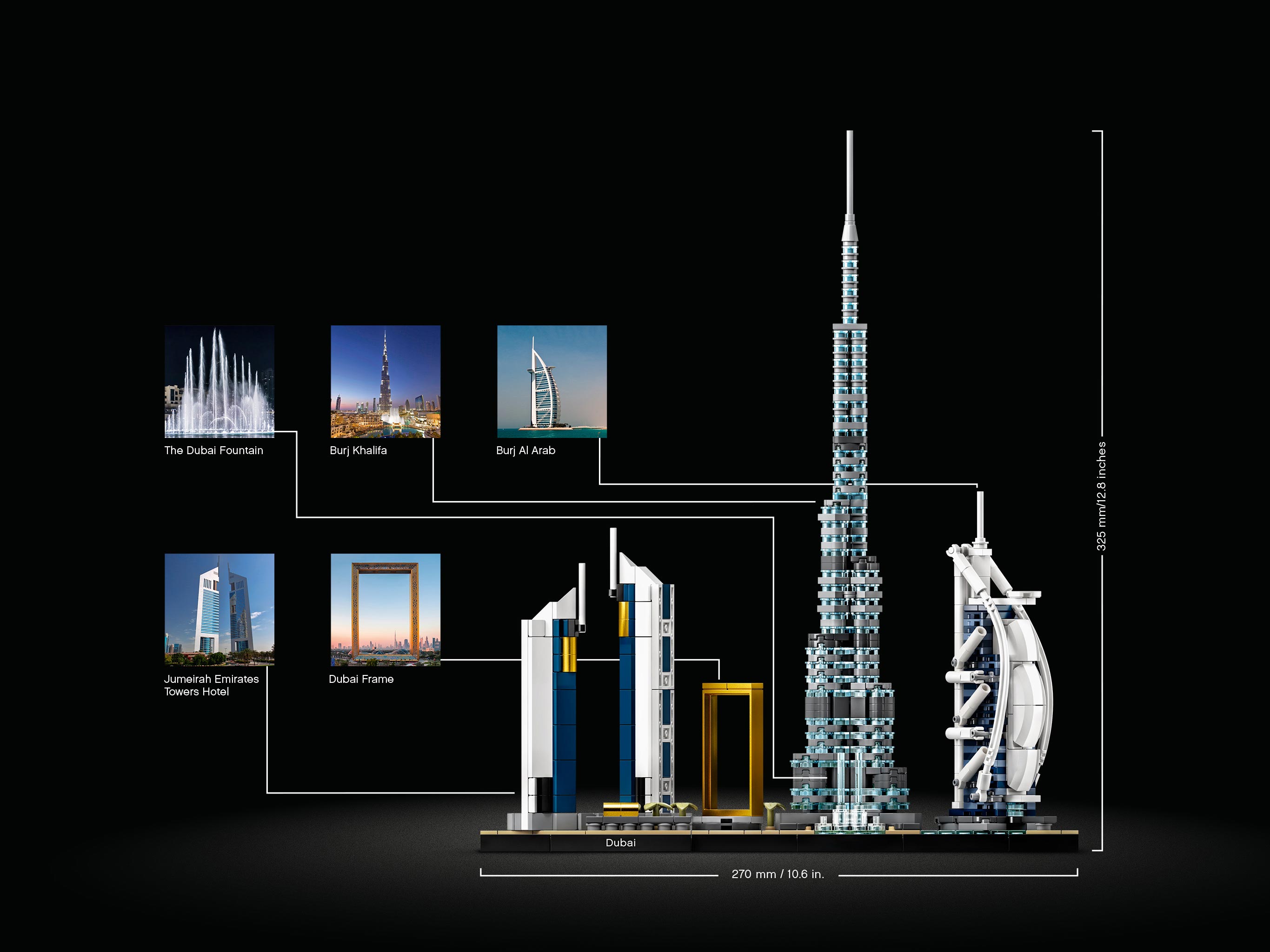 Lego Architecture 21052 Дубай