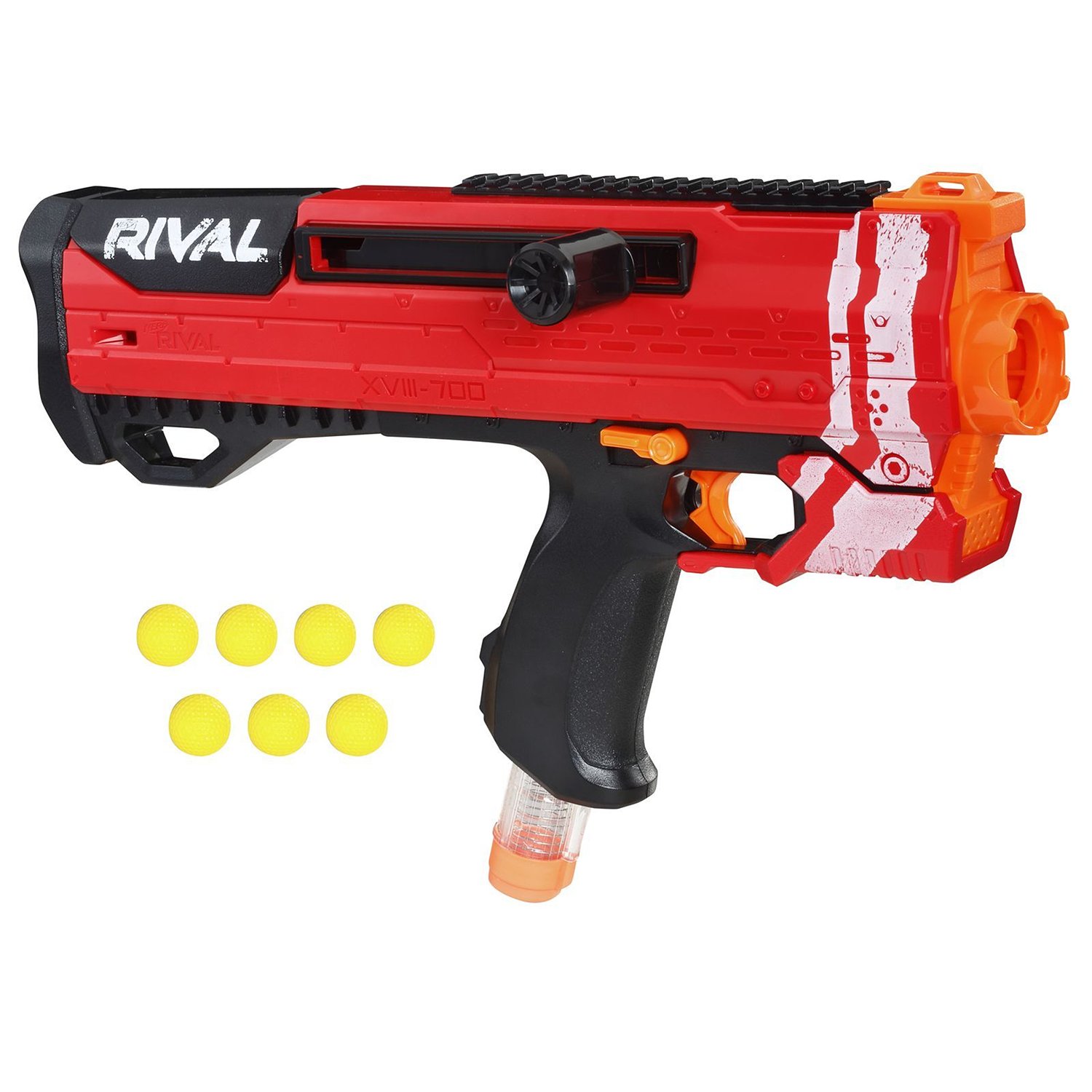 Бластер Nerf Райвал E3378 Гелиос красный
