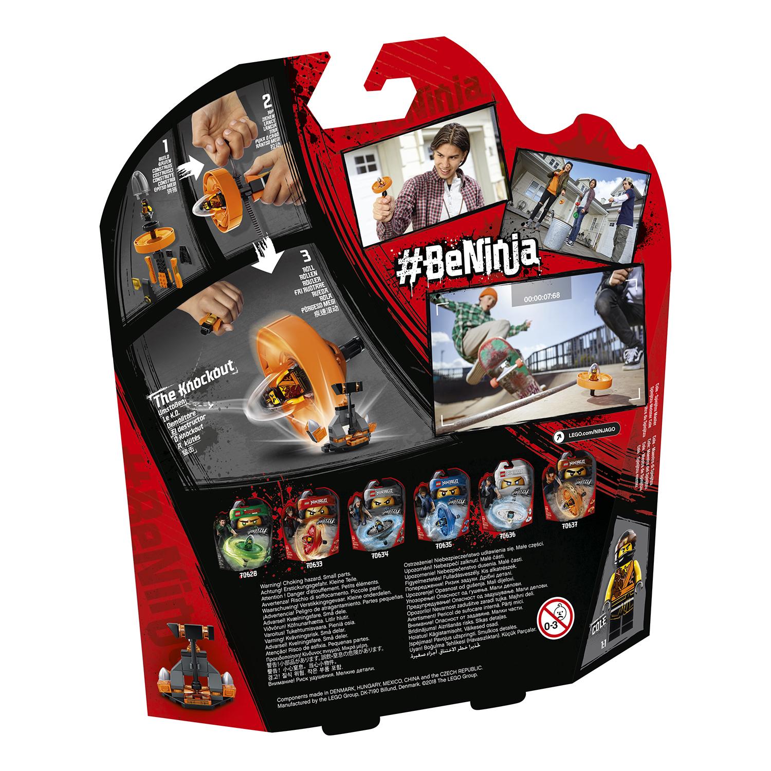 Lego Ninjago 70637 Коул - Мастер Кружитцу
