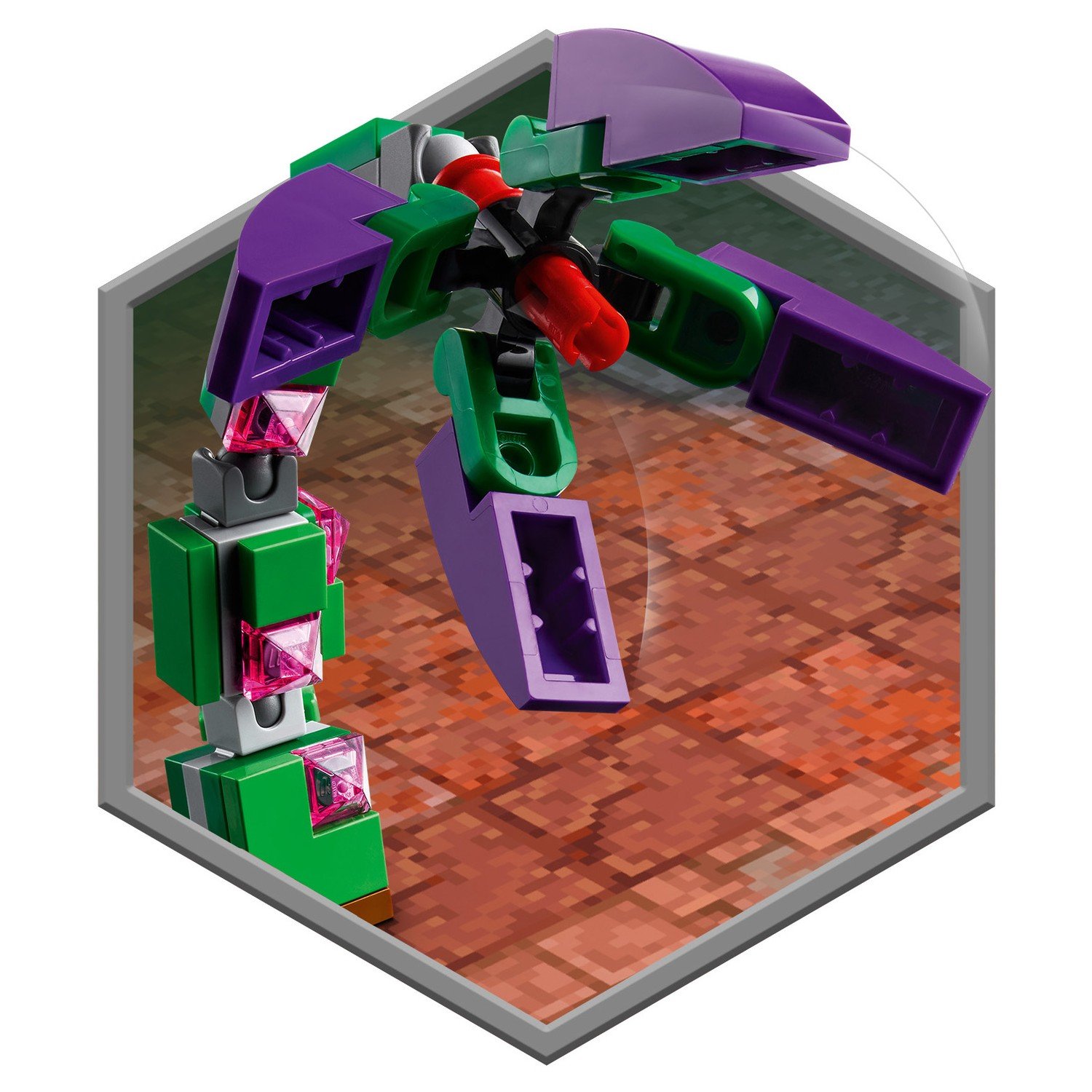 Lego Minecraft 21176 Мерзость из джунглей