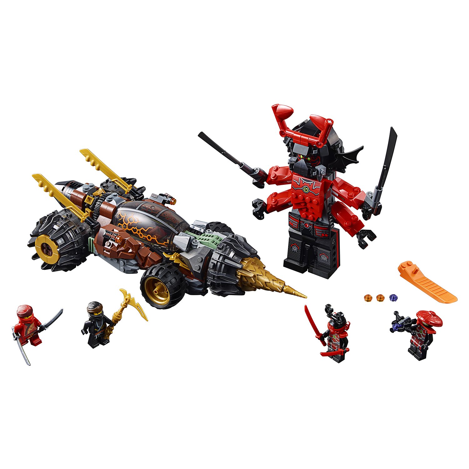 Lego Ninjago 70669 Земляной бур Коула
