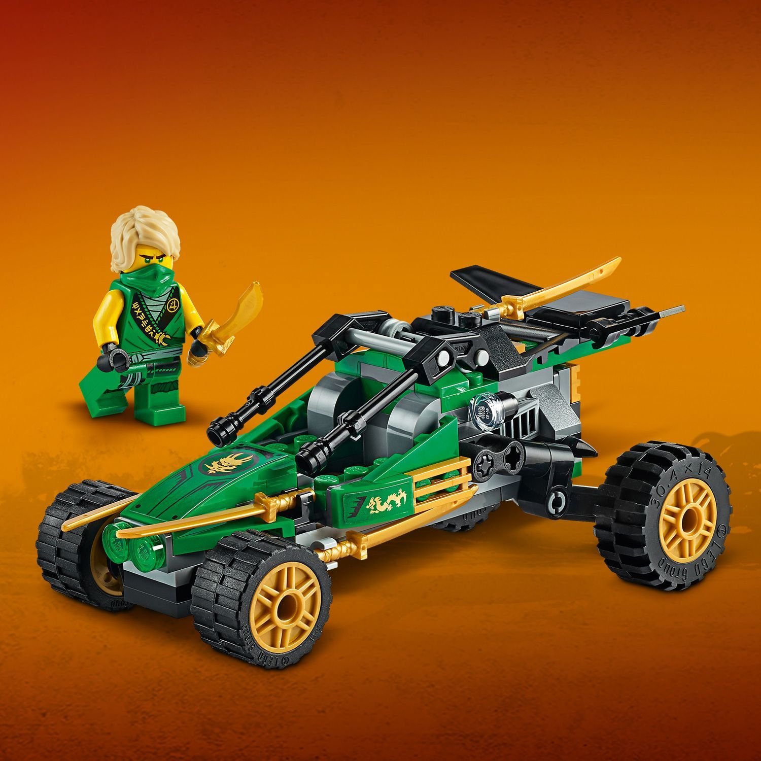 Lego Ninjago 71700 Тропический внедорожник