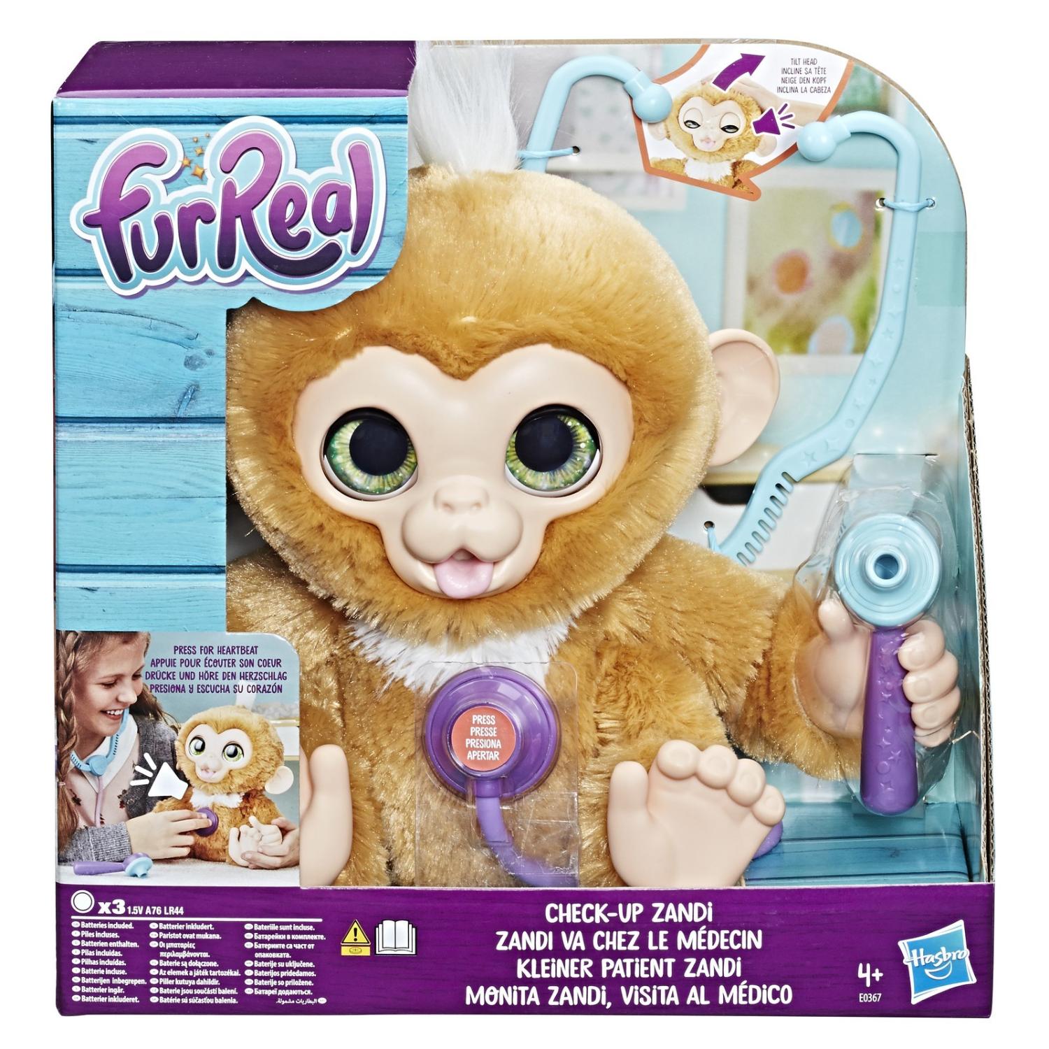 FurReal Friends E0367 Вылечи Обезьянку