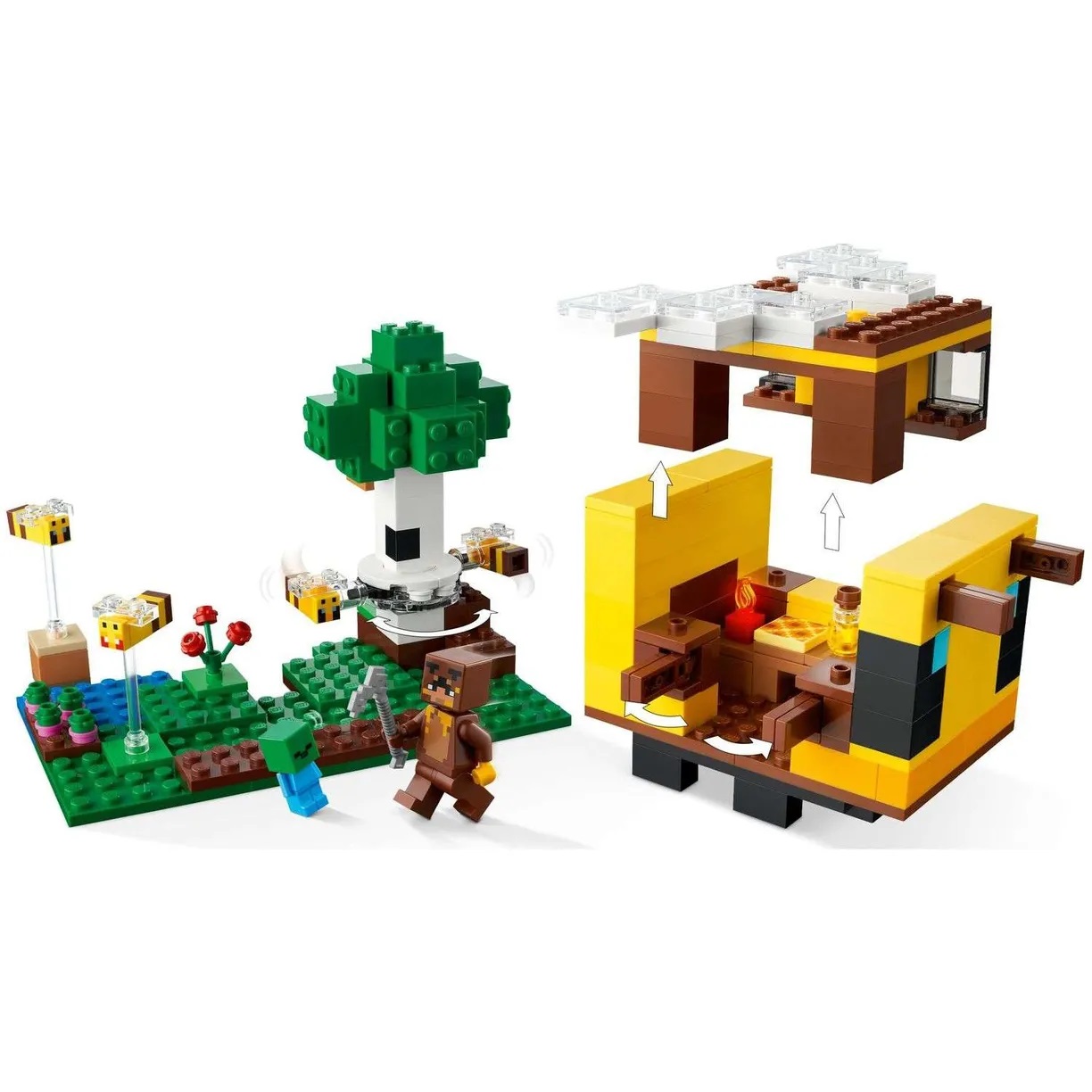 Lego Minecraft 21241 Пчелиный коттедж