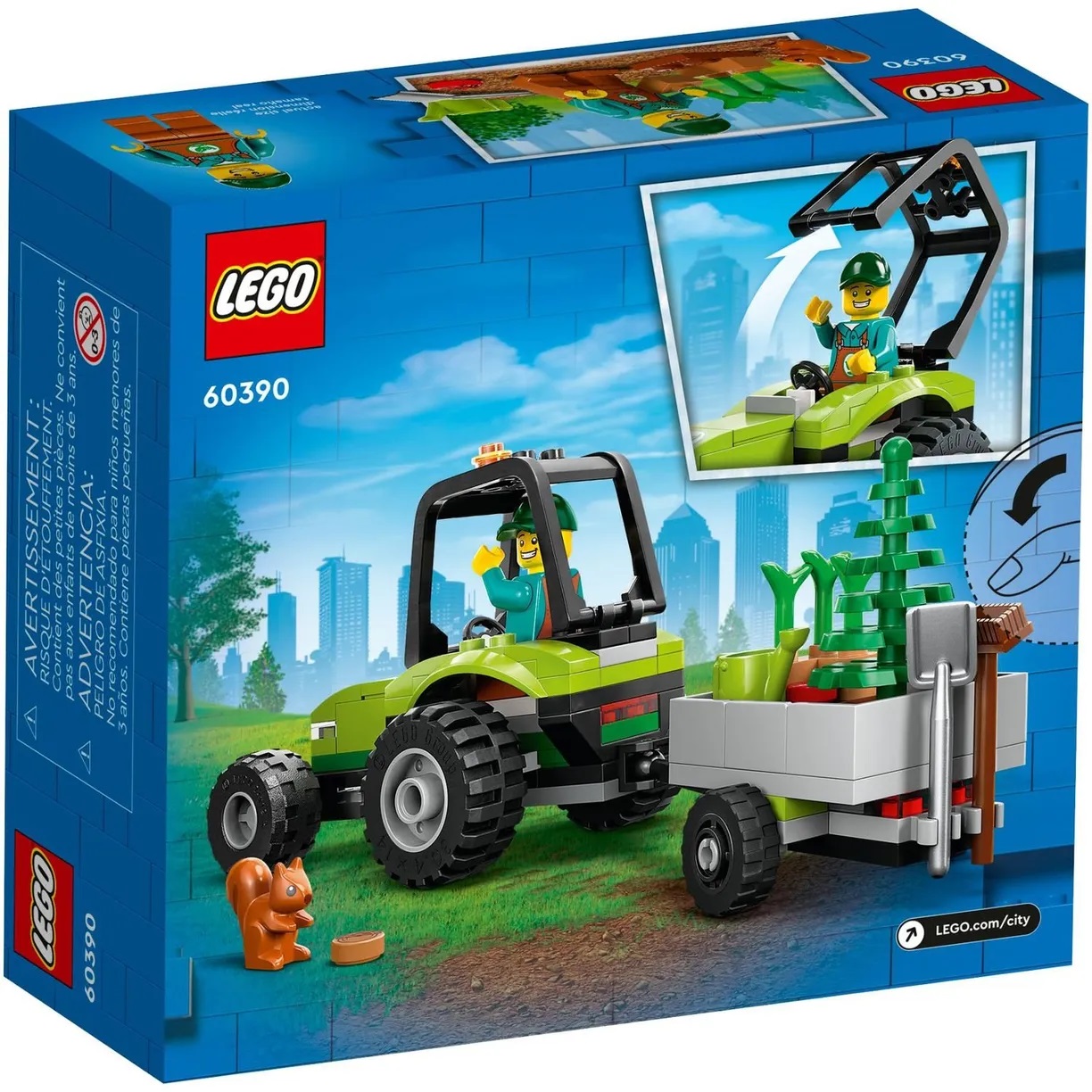 Lego City 60390 Парковый трактор