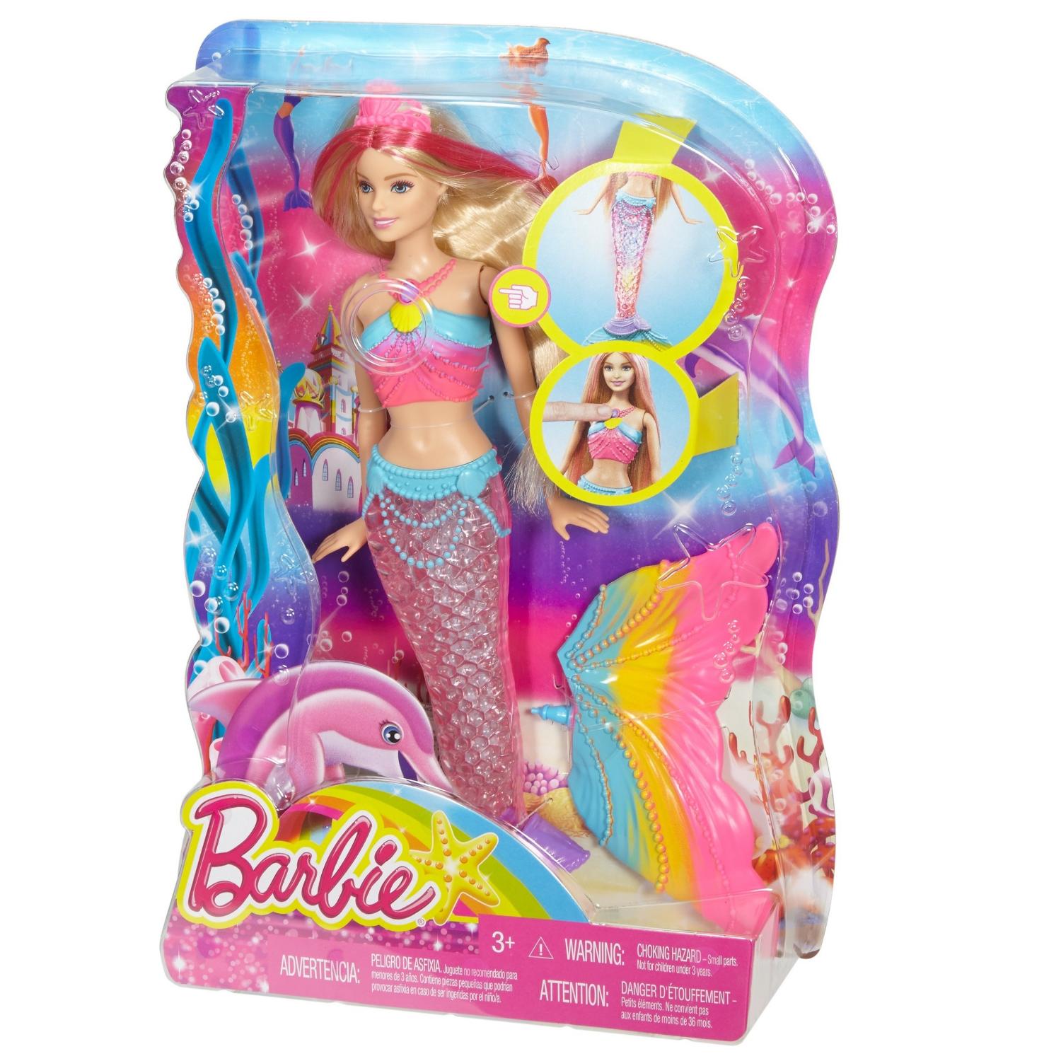 Кукла Barbie DHC40 Радужная Русалочка